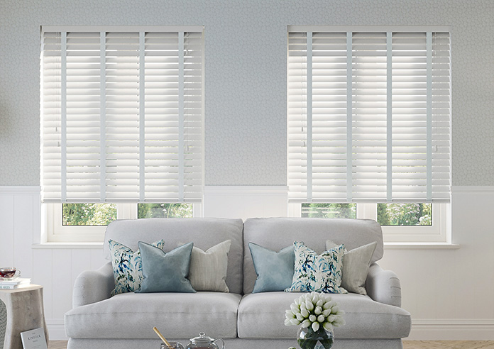 Ecowood Deluxe, Porcelain Grey Satin - Venetian Blind - Image 3